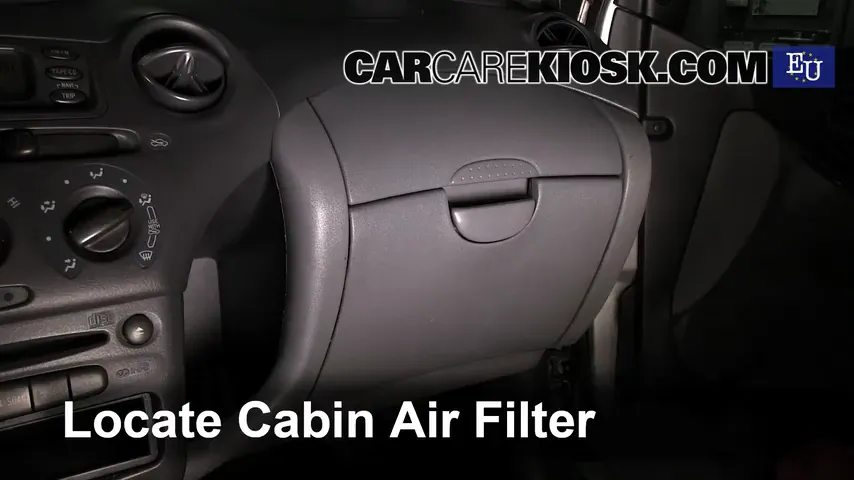 2003 Toyota Yaris 1.3L 4 Cyl. Air Filter (Cabin) Replace